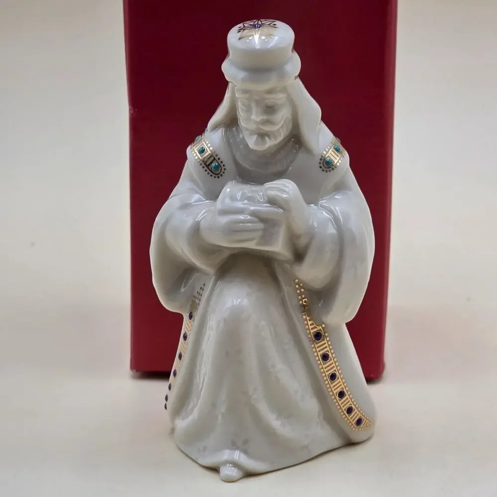 Lenox China Jewels Nativity Balthazar Figurine 5.25